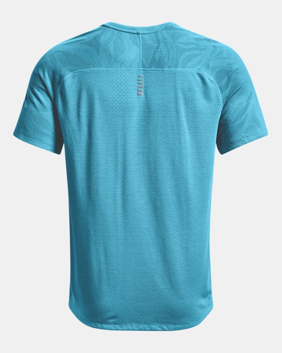 Men's UA Streaker Jacquard T-Shirt, Blue, pdpMainDesktop image number 6